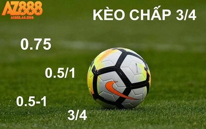 Tìm hiểu về kèo chấp 3/4 trong cá độ